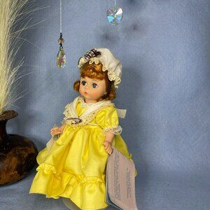 Vintage Madame Alexander Doll Wendy as Curly Locks 8” Doll #421. Tag no box '87